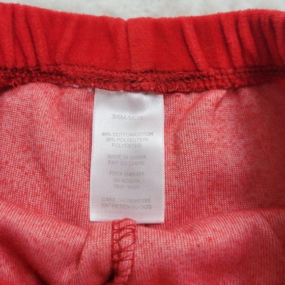 Infant Christmas velour outfit - Picture 11 of 11